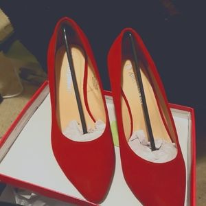 Brand New Red Wedges